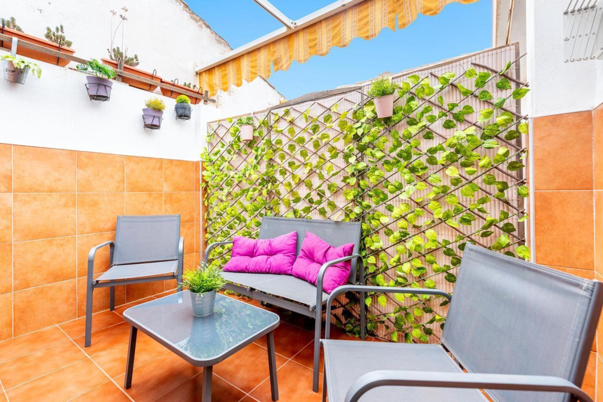 Holidays2Malaga Carril Penthouse Terrace Exterior photo